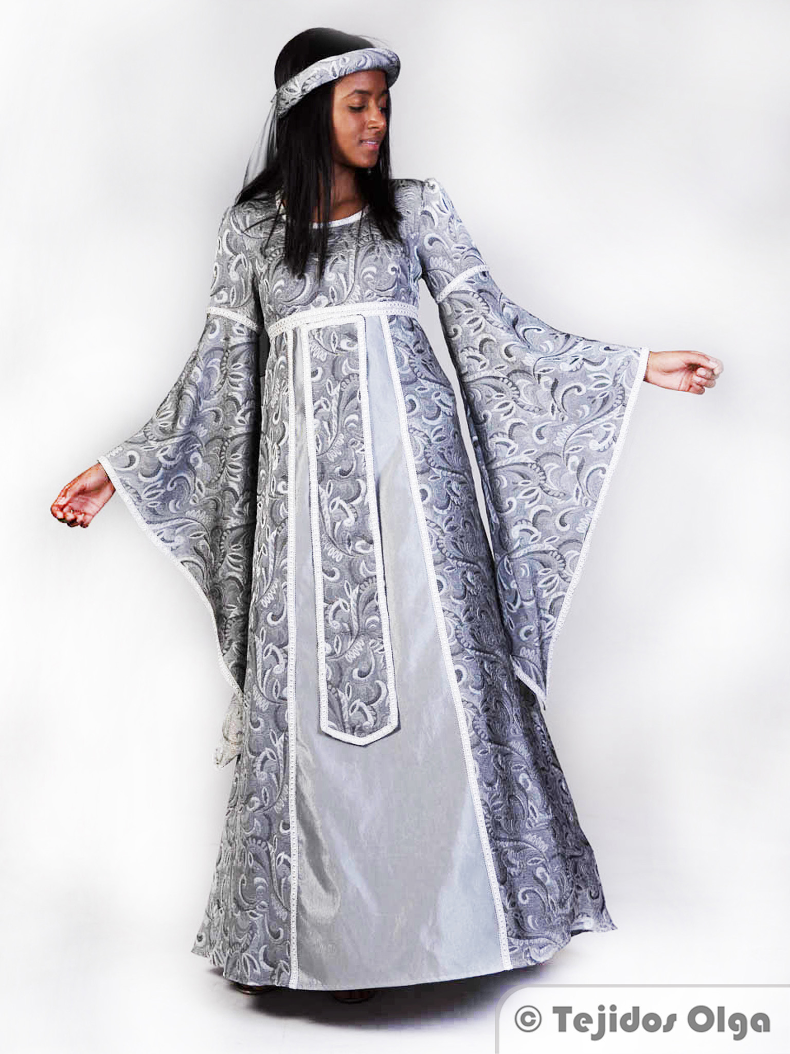 disfraz de dama medieval