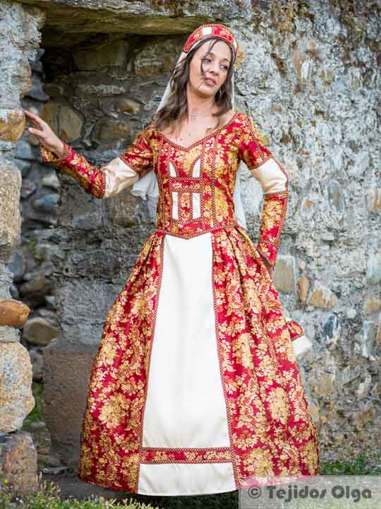 Vestido medieval MM129