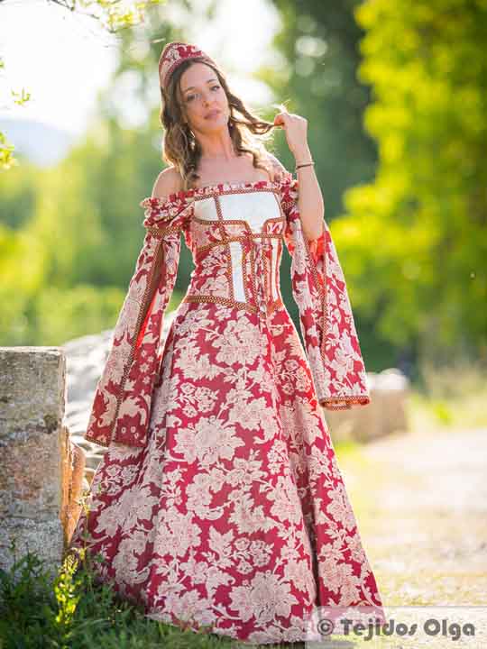 Vestido medieval MM134