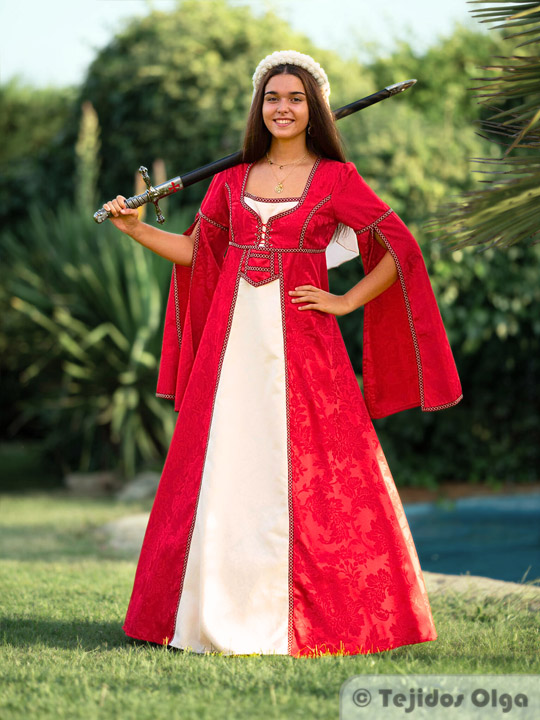 Vestido medieval MM153