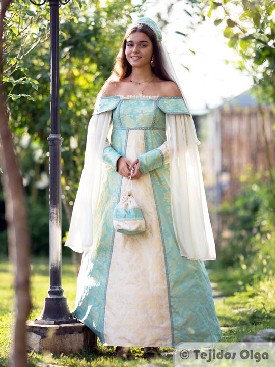 Vestido medieval MM157