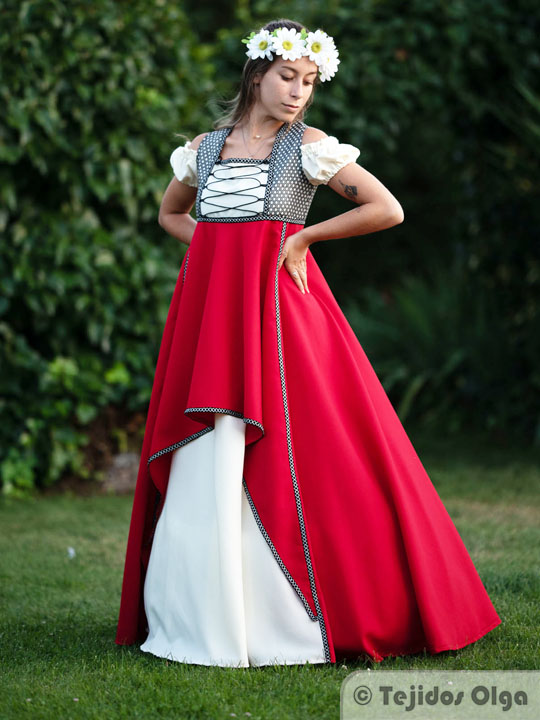 Vestido medieval MM171