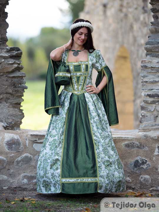 Vestido medieval MM183