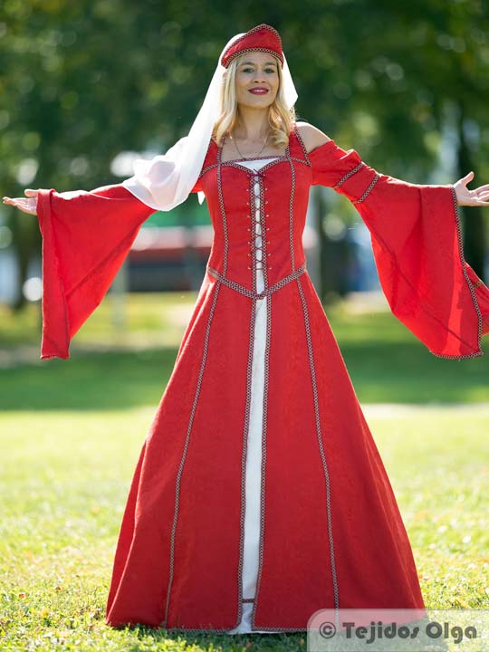 Vestido medieval MM188
