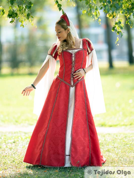 Vestido medieval MM190