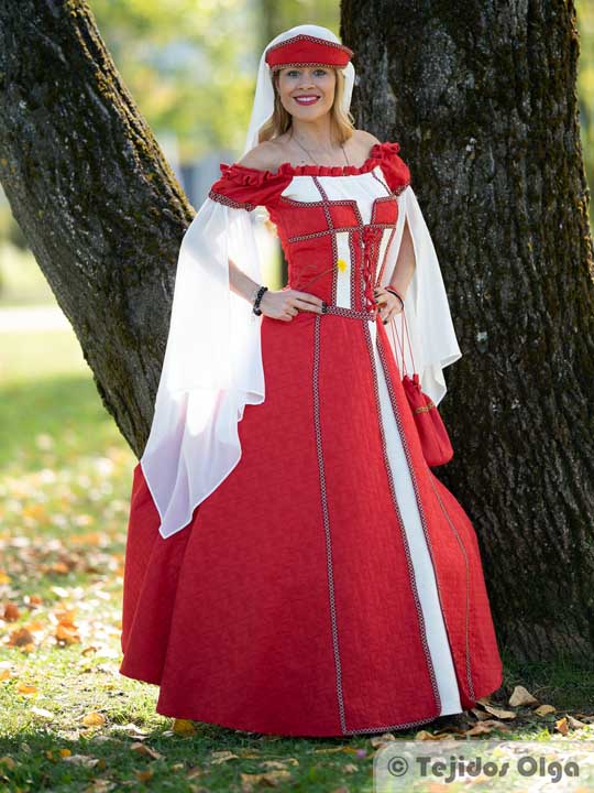 Vestido medieval MM192