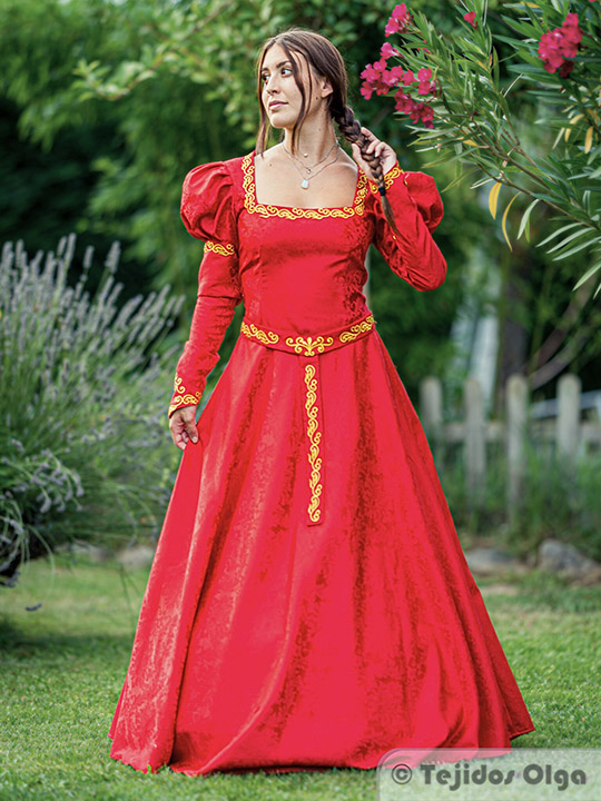 Vestido medieval MM195
