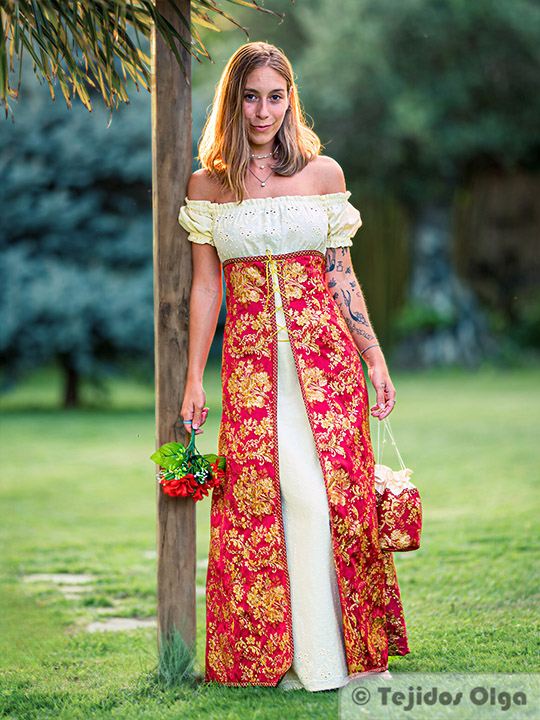 Vestido medieval MM205