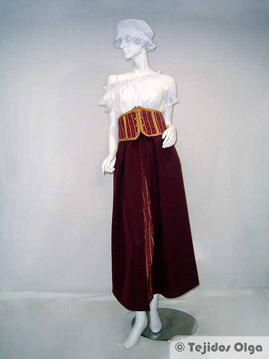 Vestido medieval MM025